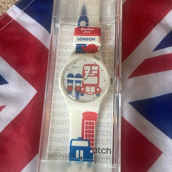 Swatch Greetings from London - Rare, New in Box - Picture 4 of 9
